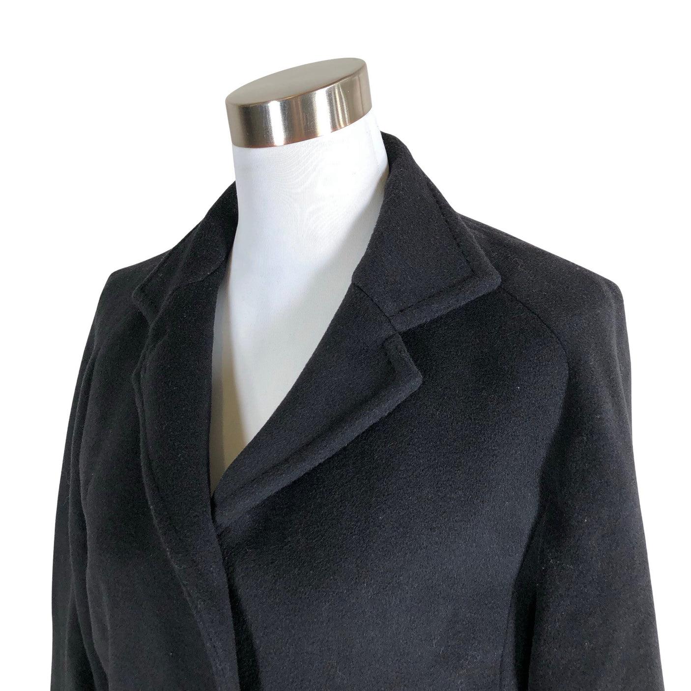 Unisex MaxMara - Wool coat, size 38 - Black (3)