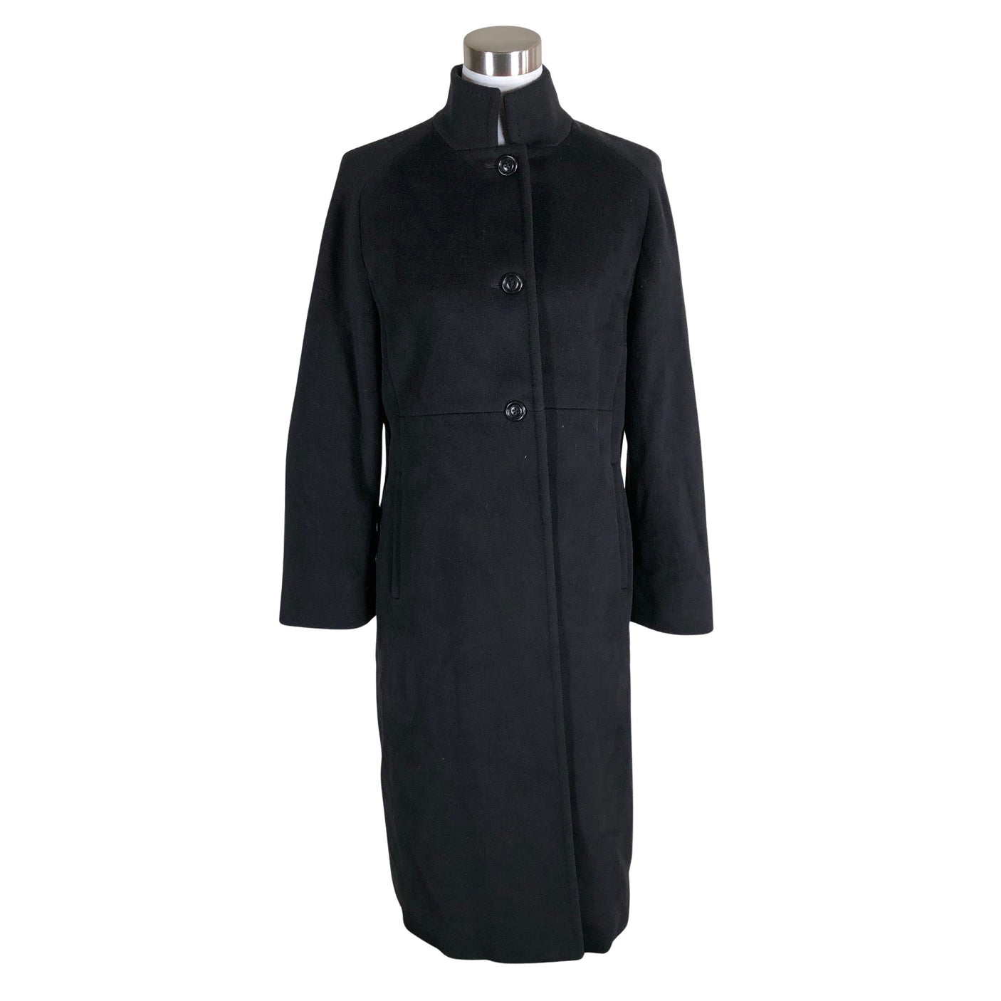 Unisex MaxMara - Wool coat, size 38 - Black (1)