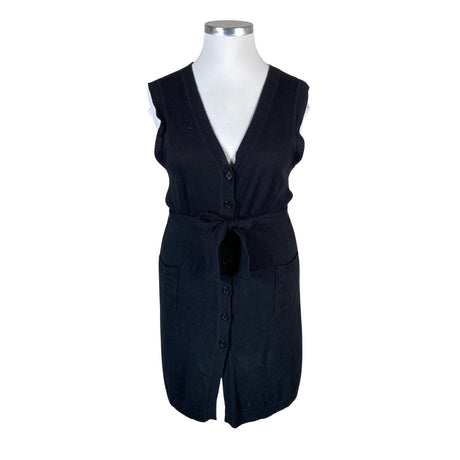 Unisex Ril's - Knit vest, size 42 - Black ()