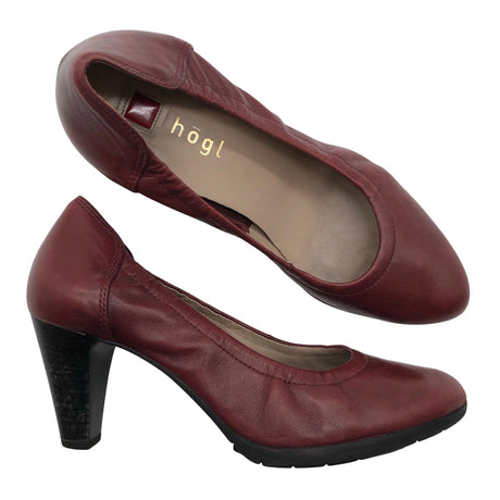 Unisex Högl - High heels, size 38 - Wine red ()