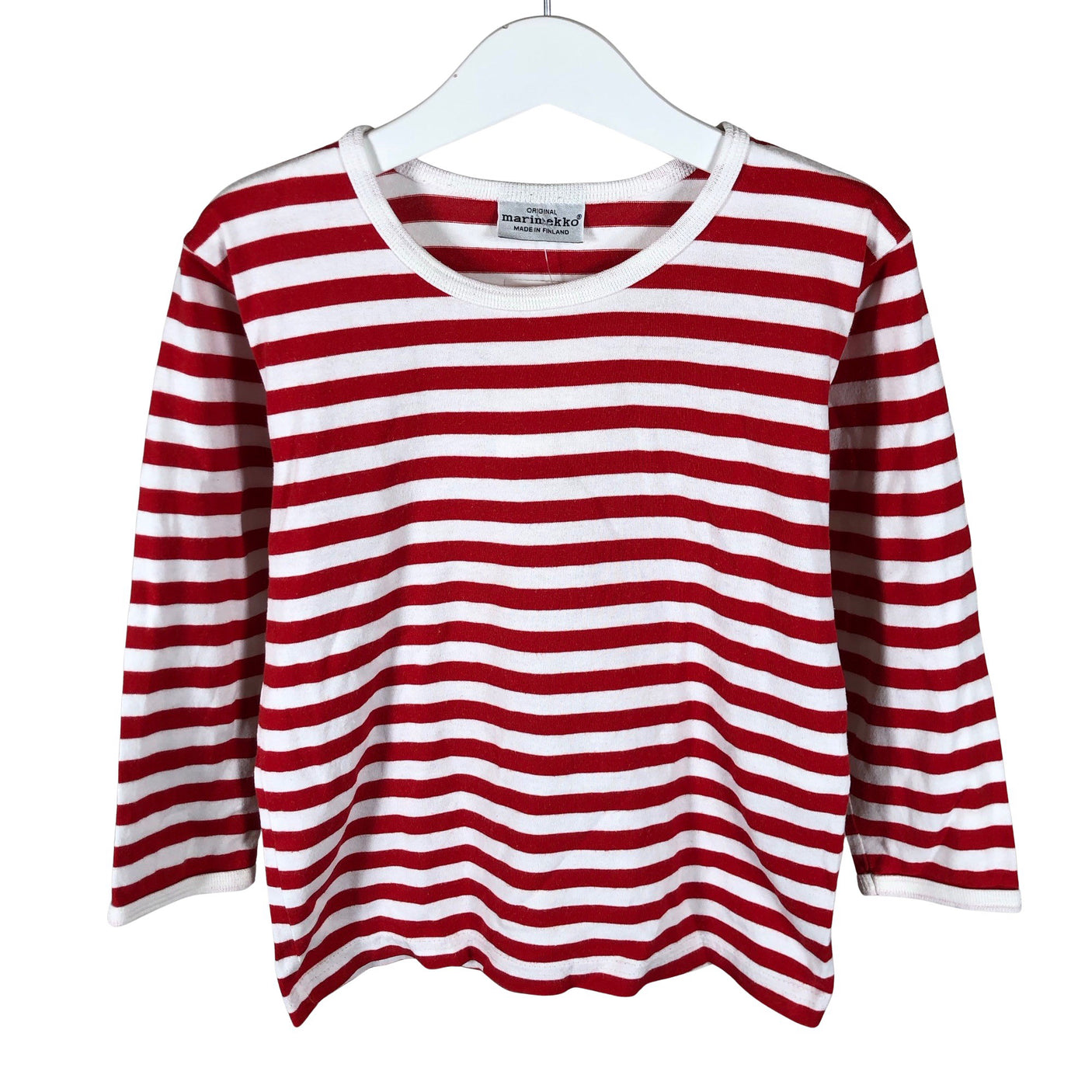Unisex Marimekko - Tricot shirt, size 104 - 110 - Red (1)