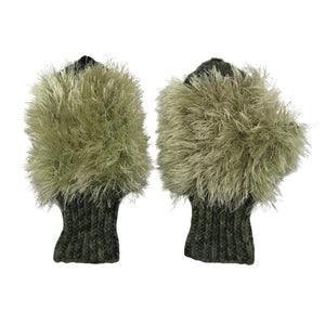 Unisex Handmade - Mittens, size 5 - 8 vuotta - Green (1)