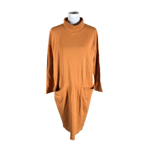 Unisex Papu - Tricot dress, size 38 - Orange (1)