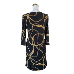 Unisex Lauren Ralph Lauren - Tricot dress, size 40 - Black (3)