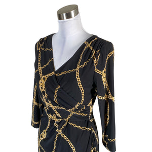 Unisex Lauren Ralph Lauren - Tricot dress, size 40 - Black (2)