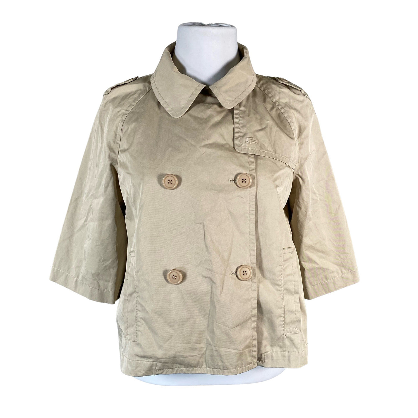 Unisex Lacoste - Trench coat, size 44 - Beige (1)