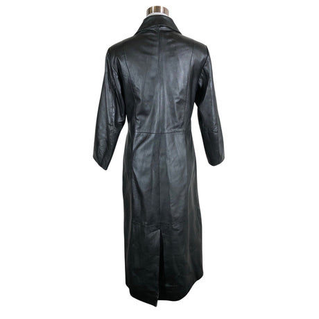 Unisex Emanuela - Leather jacket, size 36 - Black (2)