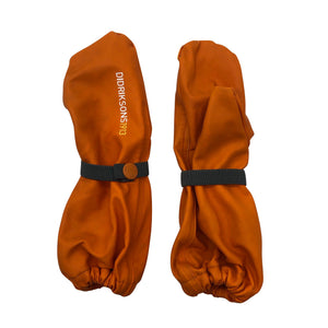 Unisex Didriksons - Rain mittens, size 0 - 1 vuotta - Orange (1)