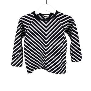 Unisex Papu - Tricot shirt, size 86 - 92 - Black (1)