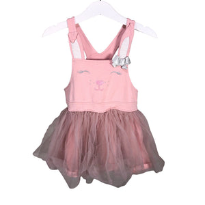 Unisex Mayoral - Tricot dress, size 92 - 98 - Light pink (1)