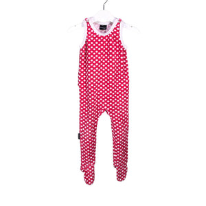 Unisex Metsola - Sleeveless romper, size 80 - 86 - Pink (1)