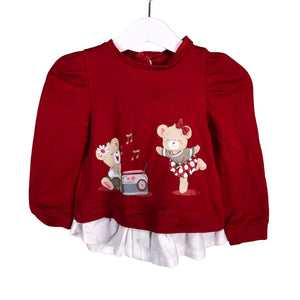 Unisex Mayoral - Sweatshirt, size 80 - 86 - Red (1)