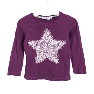 Unisex Bogi - Tricot shirt, size 92 - 98 - Violet (1)