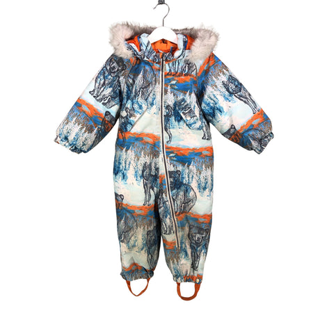 Unisex Jonathan - Winter overall, size 86 - 92 - Blue ()