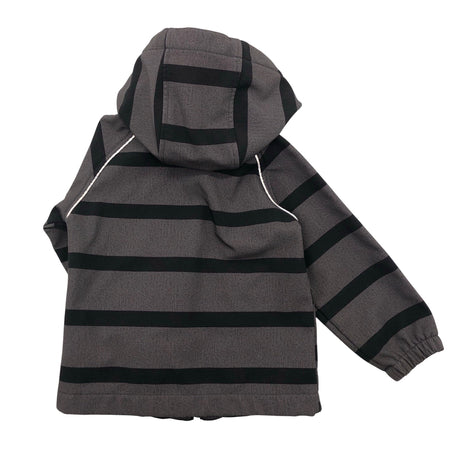 Unisex Name It - Soft shell jacket, size 74 - 80 - Gray (2)