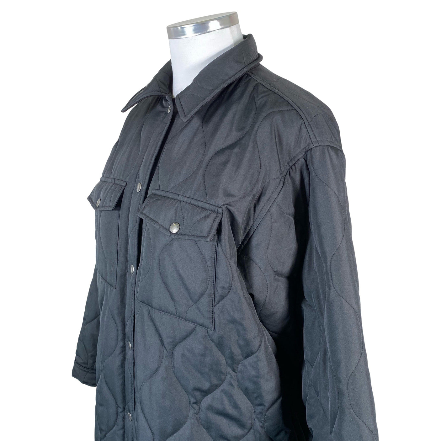 Unisex R-collection - Quilted jacket, size 42 - Black (3)