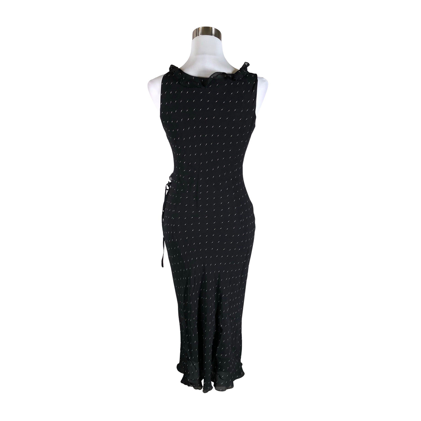 Unisex Andiata - Schiffon dress, size 38 - Black (2)
