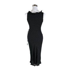 Unisex Andiata - Schiffon dress, size 38 - Black (2)
