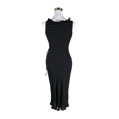 Unisex Andiata - Schiffon dress, size 38 - Black (2)