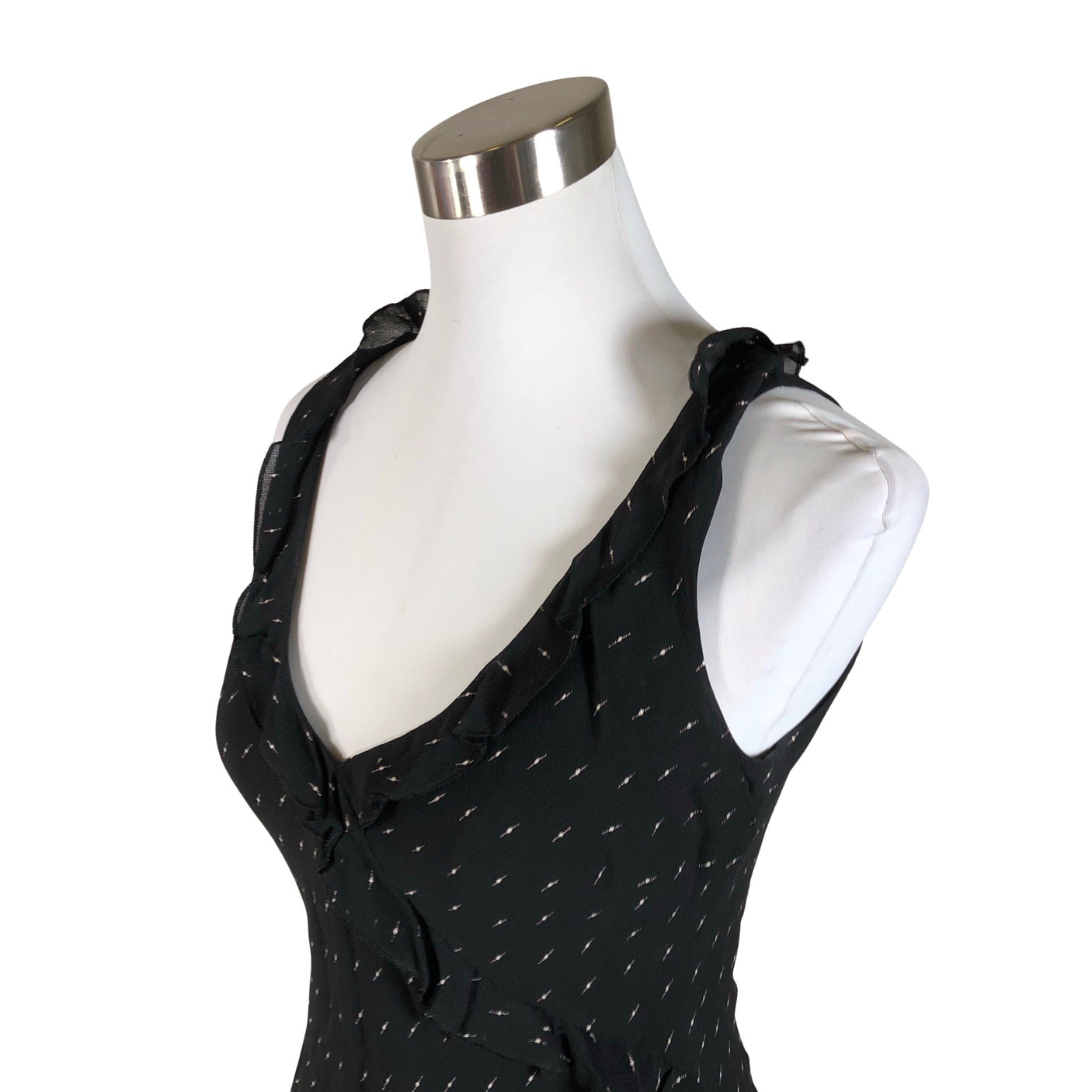Unisex Andiata - Schiffon dress, size 38 - Black (3)
