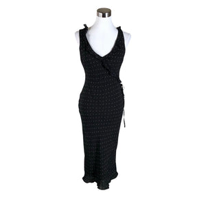 Unisex Andiata - Schiffon dress, size 38 - Black (1)