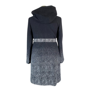Unisex Classic - Wool coat, size 42 - Black (2)