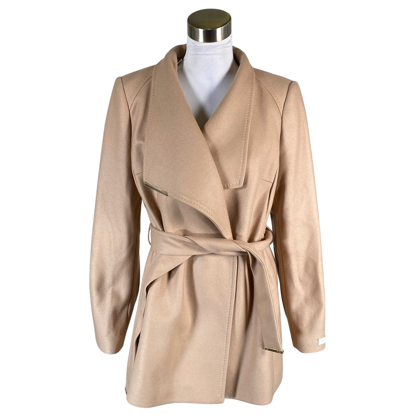 Unisex Ted Baker - Wool coat, size 42 - Beige (1)