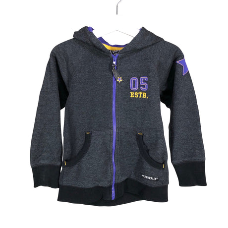 Unisex Villervalla - Hoodie, size 98 - 104 - Gray ()