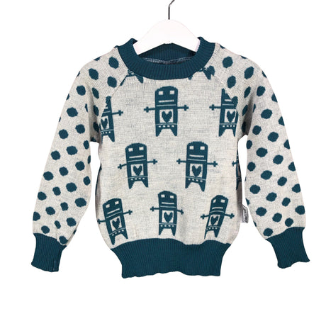 Unisex Johanna K. Design - Sweater, size 98 - 104 - Natural white ()