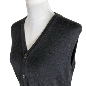 Unisex Sand - Knit vest, size 40 - Gray (3)