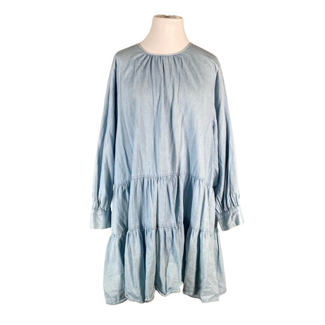 Unisex Selected - Denim dress, size 44 - Light blue ()