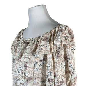 Unisex Andiata - Short-sleeved blouse, size 46 - Beige (3)