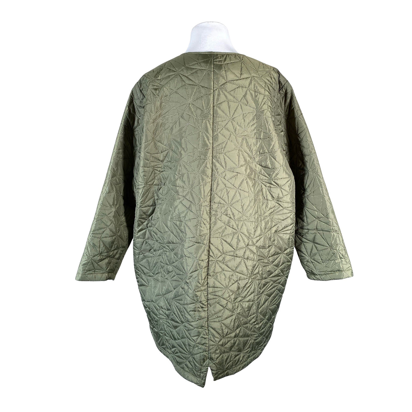 Unisex Zizzi - Quilted jacket, size 54 - Green (2)