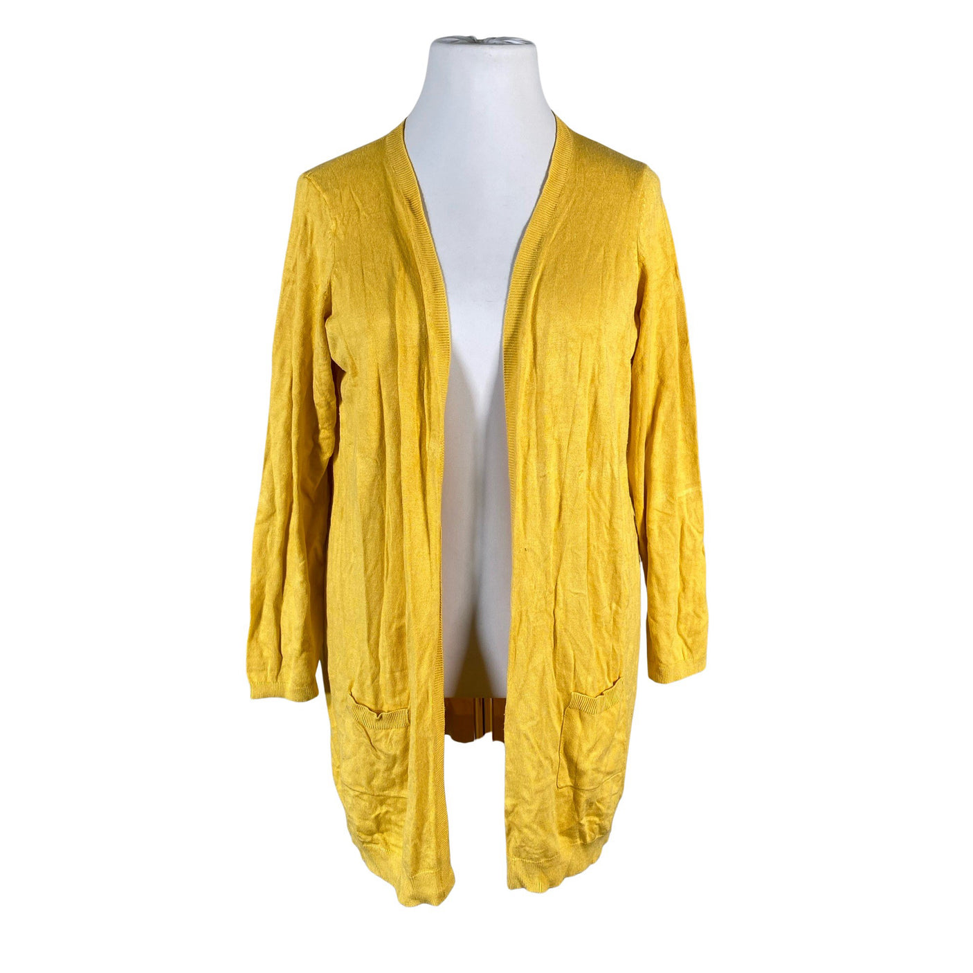 Unisex Zizzi - Cardigan, size 50 - Yellow (1)