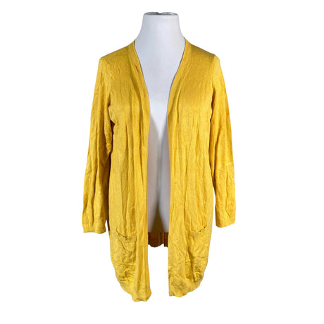 Unisex Zizzi - Cardigan, size 50 - Yellow ()