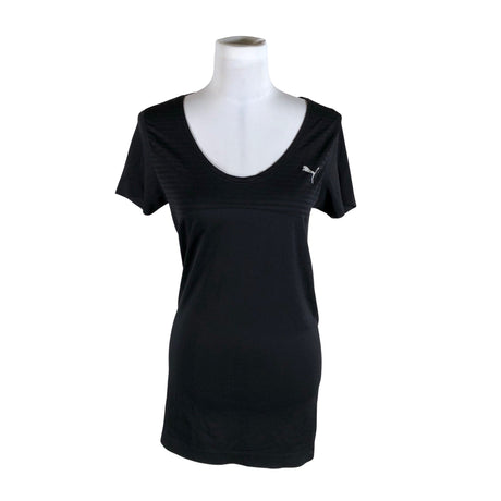 Unisex Puma - Sports shirt, short sleeve, size 40 - Black ()
