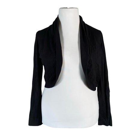 Unisex Morgan - Knit bolero jacket, size 42 - Black ()
