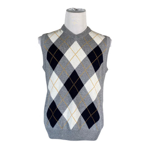 Unisex Handmade - Knit vest, size 38 - Gray (1)