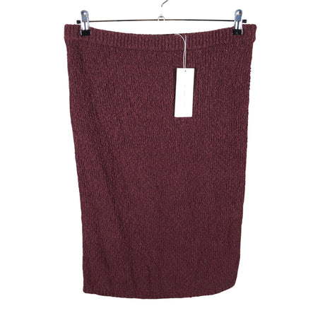 Unisex Arket - Knit skirt, size 40 - Wine red ()