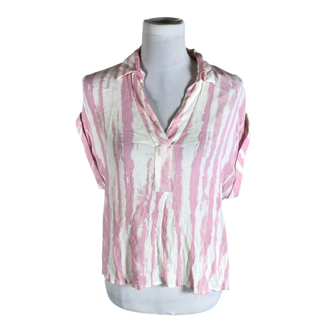 Unisex Tom Tailor - Short-sleeved blouse, size 36 - Natural white ()