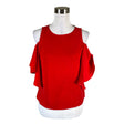 Unisex Guess - Short-sleeved blouse, size 38 - Red ()