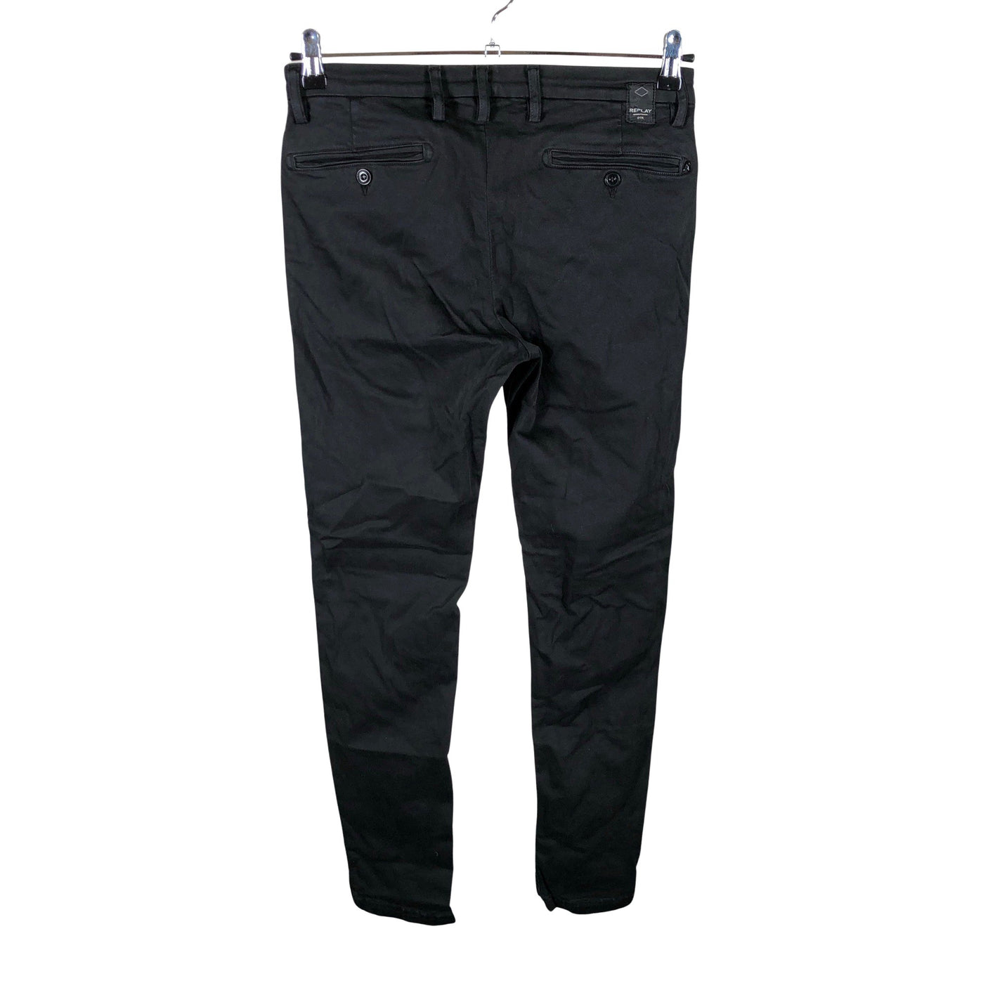 Unisex Replay - Chinos, size W28 - Black (2)
