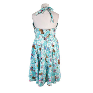 Unisex Hell Bunny - Dress, size 48 - Light blue (2)