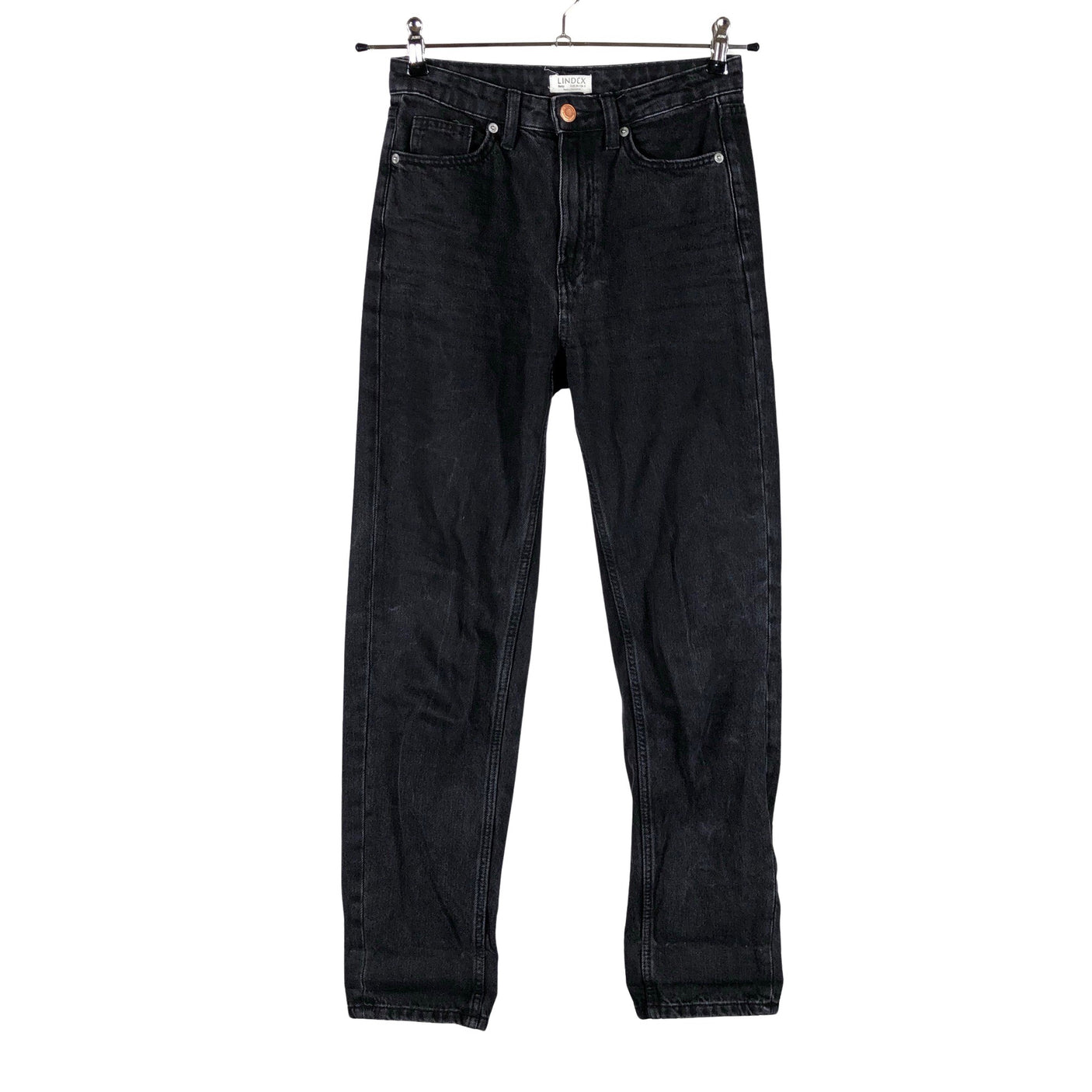 Unisex Lindex - Jeans, size 34 - Black (1)
