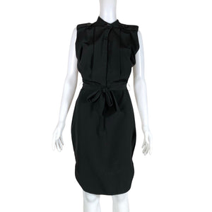Unisex Acne Studios - Schiffon dress, size 36 - Black (1)