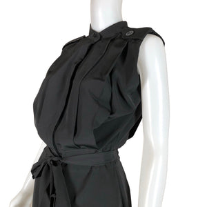 Unisex Acne Studios - Schiffon dress, size 36 - Black (3)