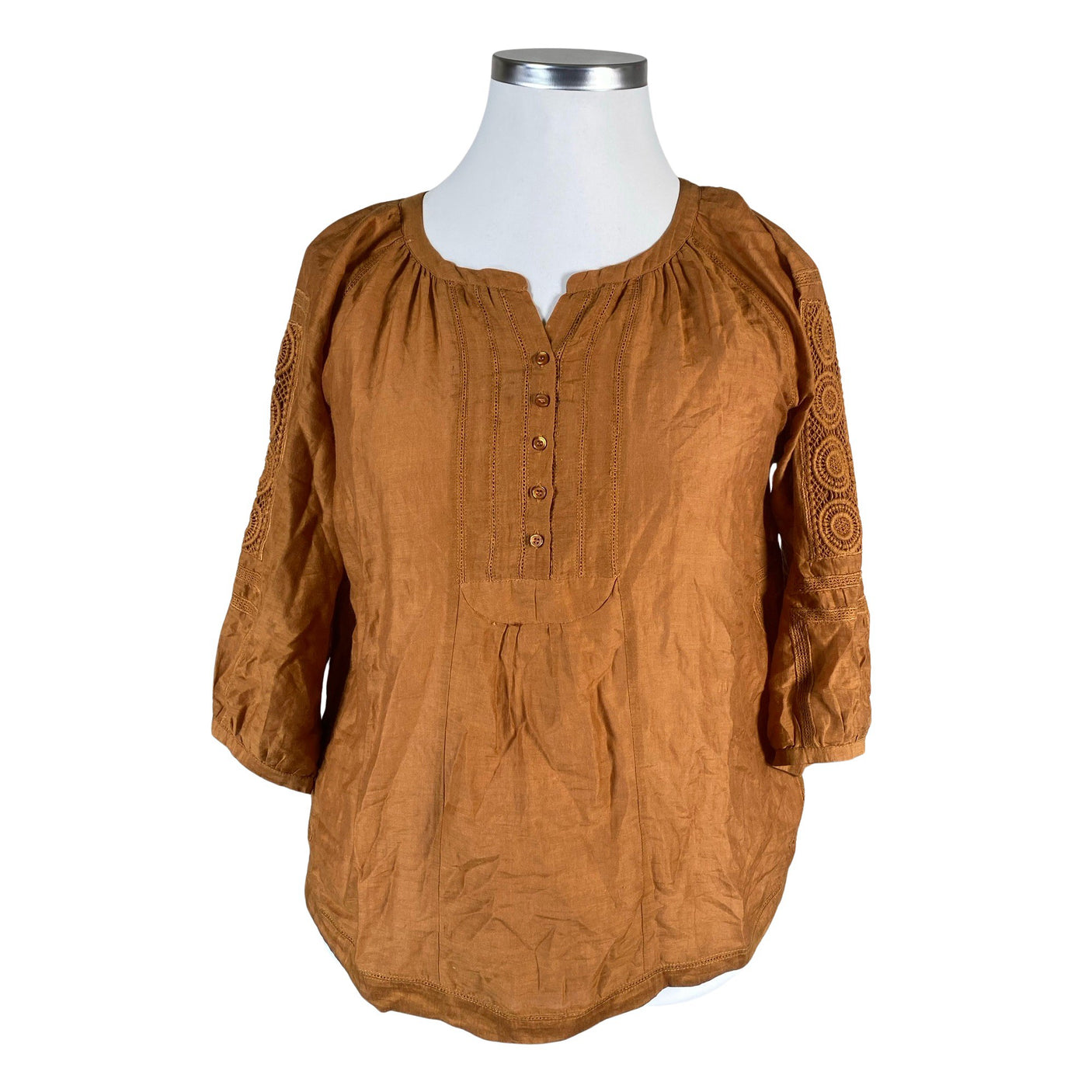 Unisex Global - Blouse, size 42 - Brown (1)
