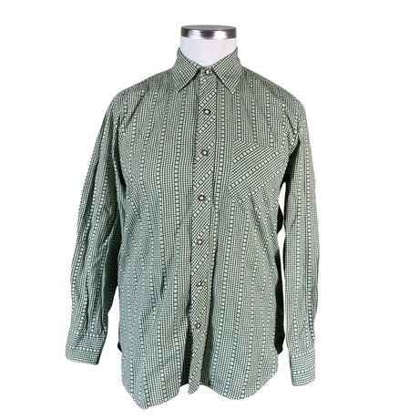Unisex Hammerschmid - Collared shirt, size 44 - Green ()