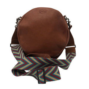 Unisex Cinino - Shoulder bag, size Midi - Brown (1)