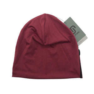 Unisex Ullmax - Sports beanie, size 56 - 58 cm - Wine red (1)